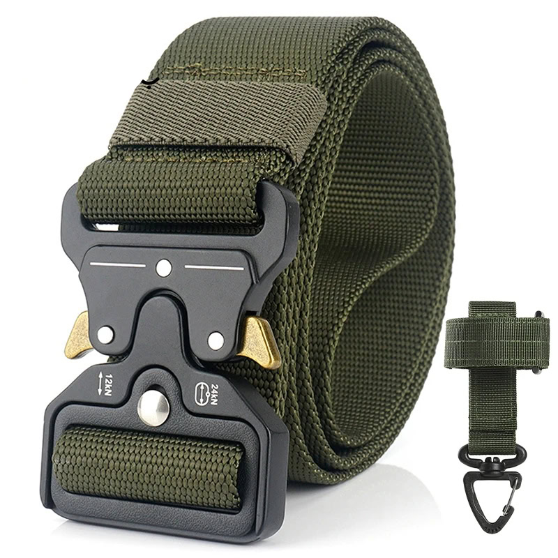 VT44 “Iron-Wrap” Heavy-Duty Tactical Nylon Belt Heavy-duty tactical nylon belt with secure buckle for military and outdoor use.