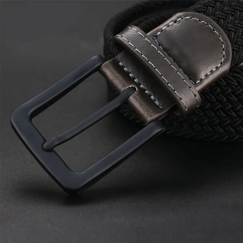 Canvas Tactical Belt with Metal Pin Buckle – Urban-Flex Durable tactical belt with metal pin buckle, ideal for outdoor and everyday use.