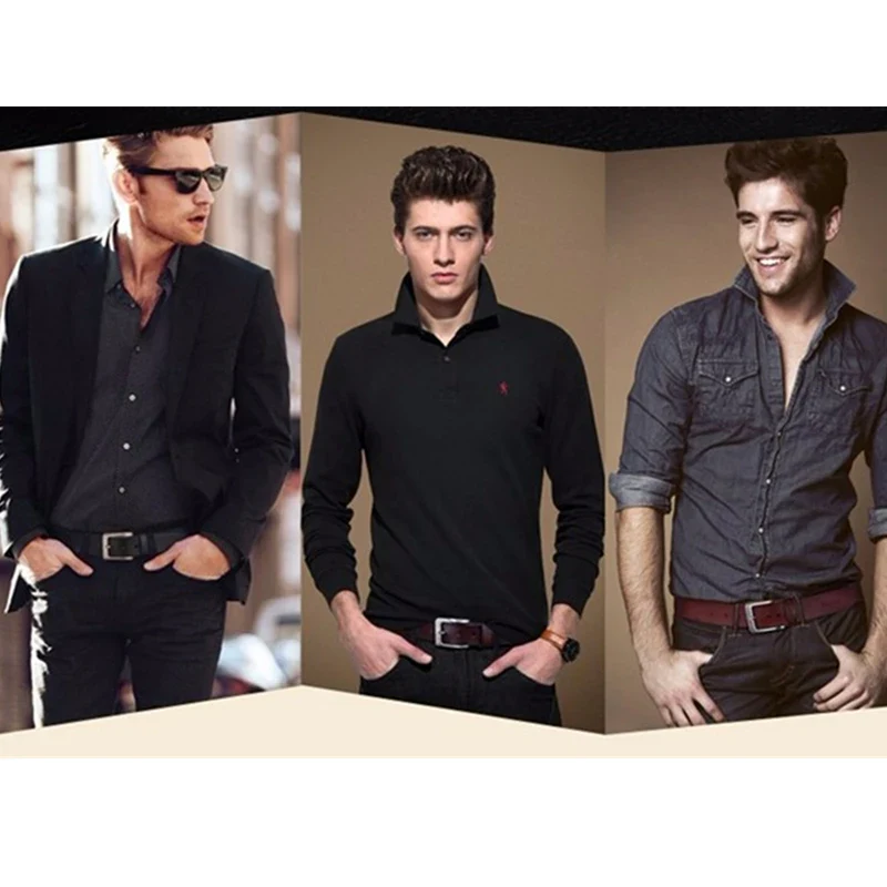 Men’s Leather Vintage Belt Styling Stylish men's vintage leather belt with casual and formal outfits.