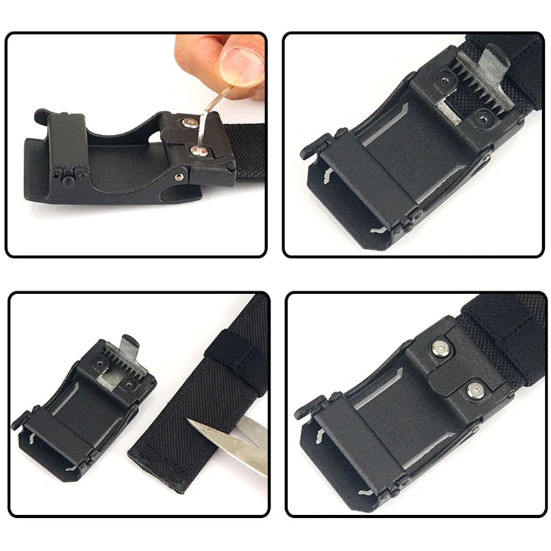 Reinforced Nylon Tactical Ratchet Belt – FlexLine Durable nylon tactical belt with reinforced ratchet buckle for secure fit and easy adjustment. Ideal.