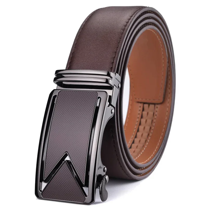 CoreLock Ratchet Belt – 35 mm Cowhide Elegant 35mm cowhide ratchet belt with sleek buckle.