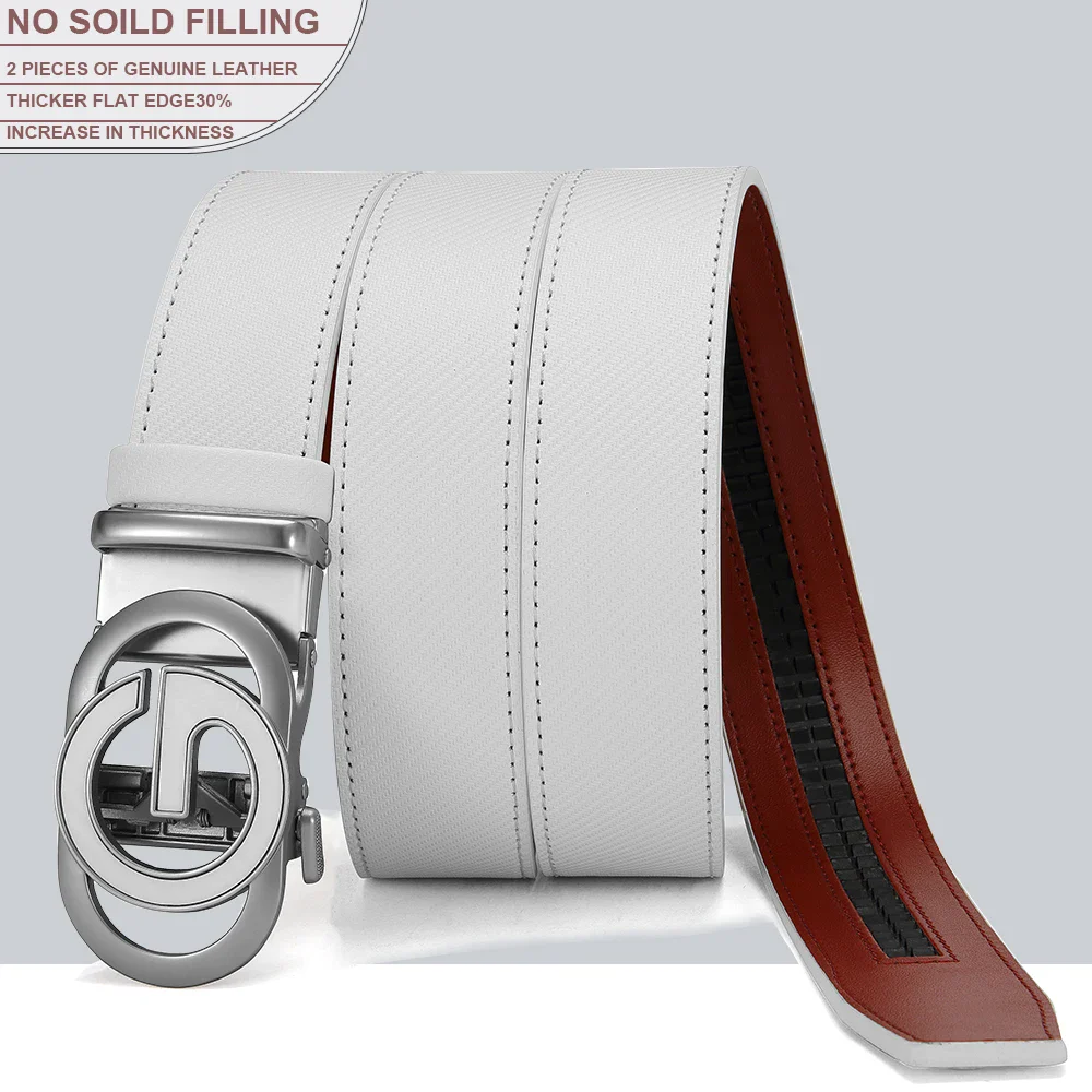 Signature Elite Automatic Leather Belt – Precise Fit, No Holes High-quality automatic leather belt with no holes for a perfect fit. Durable, stylish, and easy to a.