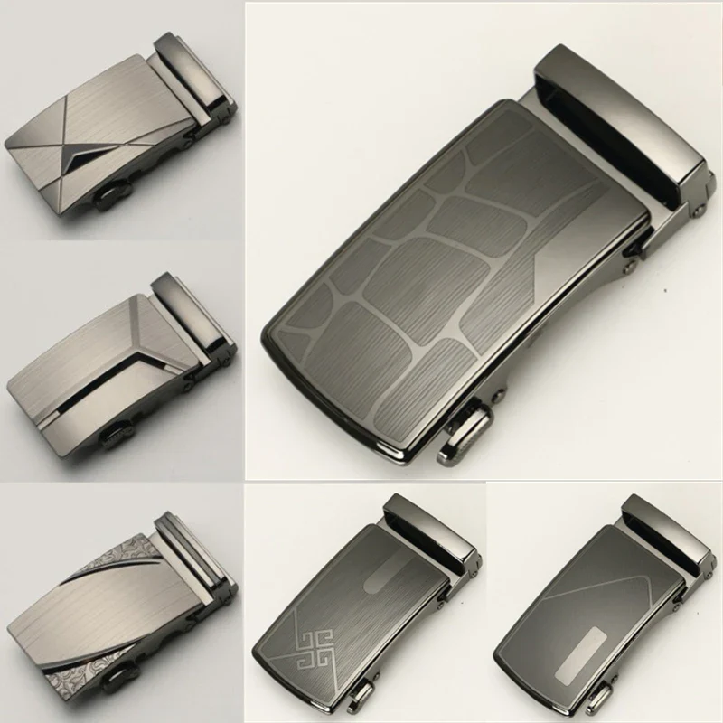 Signature Multi-Style Automatic Collection Belt Buckle Elegant multi-style automatic belt buckle for versatile fashion.