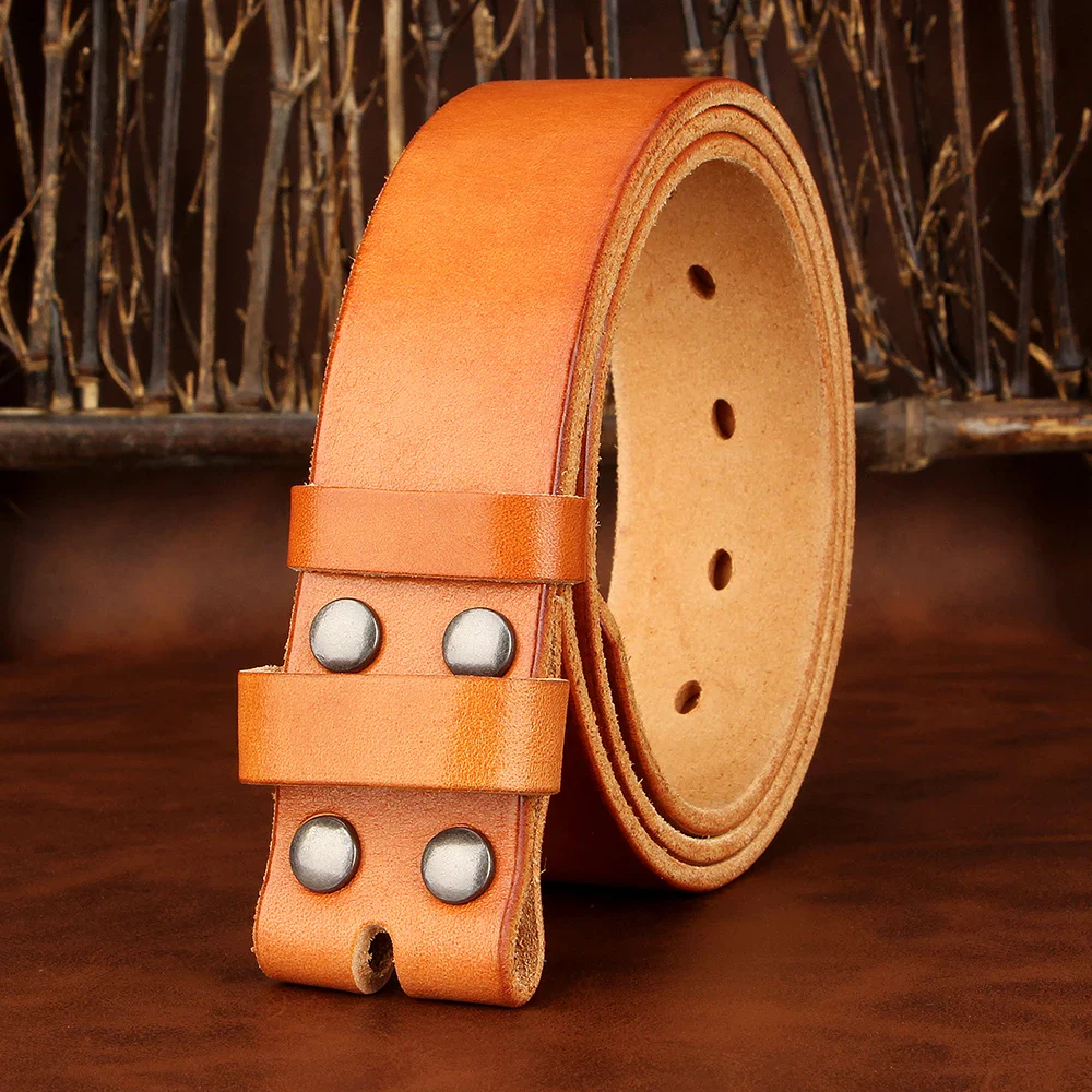 Leather Watch Strap – HoldForm Iron-Hide 3.8cm Full grain leather watch strap in natural tan, durable and stylish.