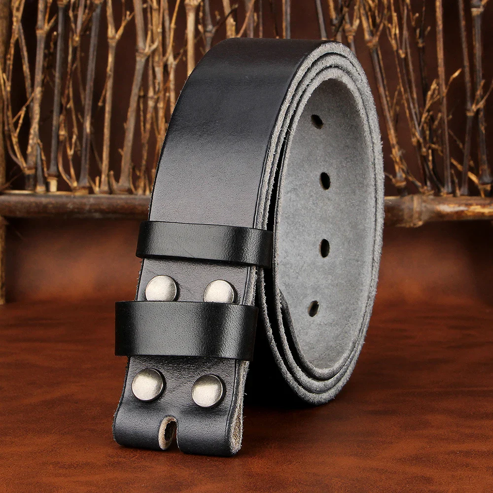 HoldForm Iron-Hide Leather Strap Durable 3.8cm full grain leather watch strap for rugged style.
