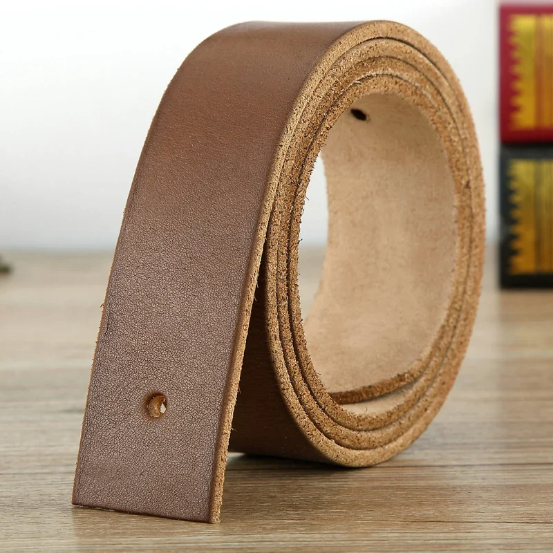 Leather Cowhide Strap for Handmade Accessories Leather cowhide strap for handmade belts and bags, crafted with high-quality natural leather.