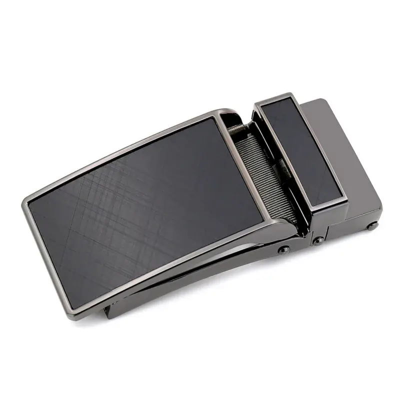 Slimline Automatic Ratchet Buckle – 31mm Zinc Alloy Compact 31mm zinc alloy ratchet buckle for secure strap fastening.