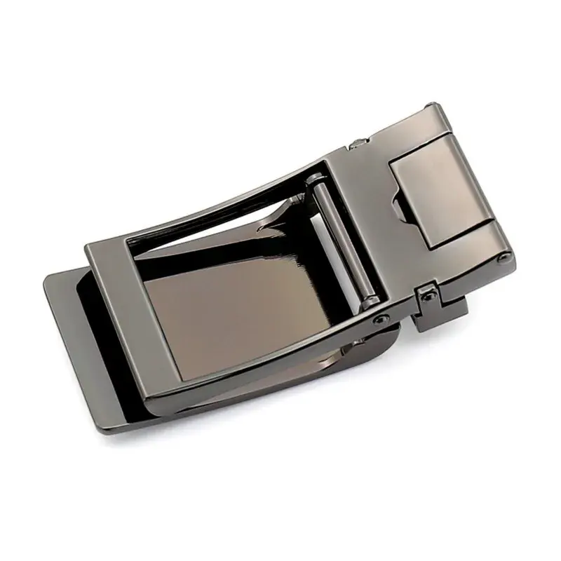Slimline Automatic Ratchet Buckle – 31mm Zinc Alloy Automatic ratchet buckle for secure strap fastening, made of durable zinc alloy, 31mm width.