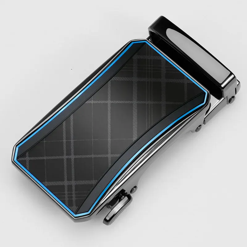 HoldForm Blue Midnight Automatic Buckle Elegant blue and black automatic buckle for watches.