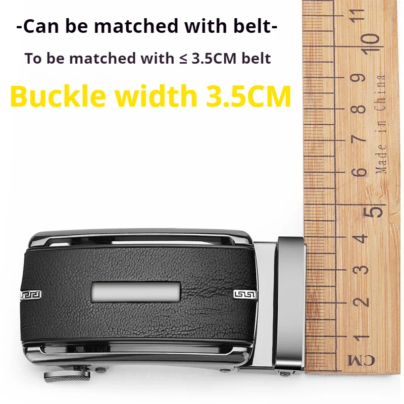 Rugged-Refined DIY Ratchet Buckle Durable 3.5cm ratchet buckle for DIY strap projects, matching belts up to 3.5cm wide.