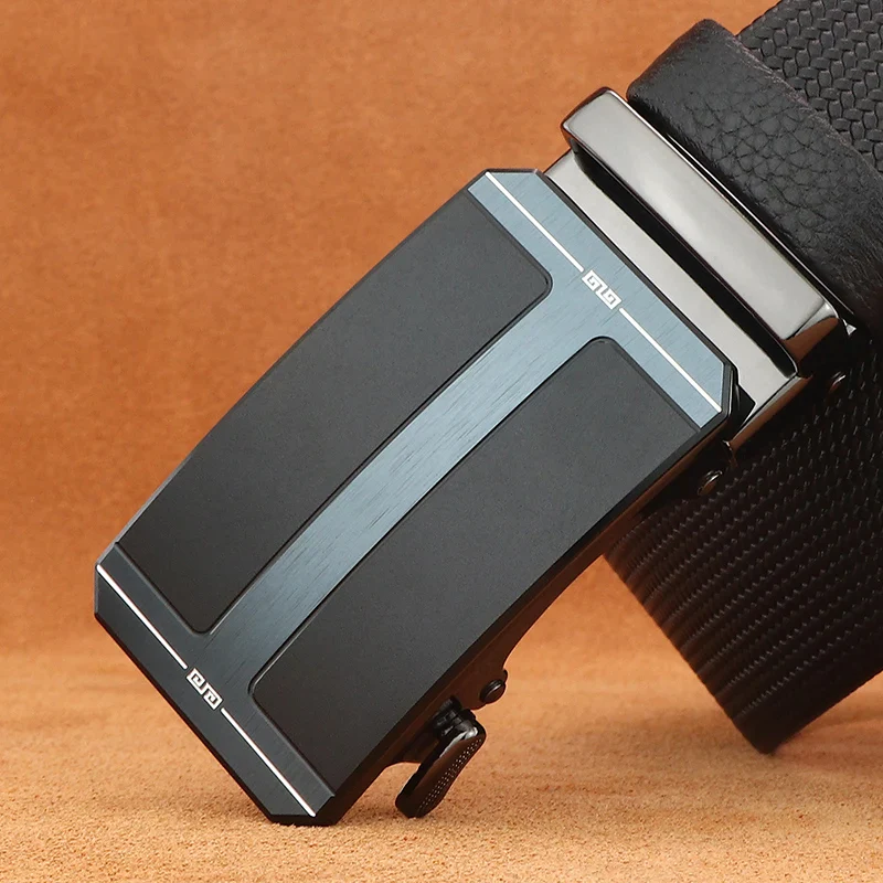 CoreLine H-Consul Letter-H Ratchet Belt Ratchet belt with sleek black and silver buckle for adjustable fit.