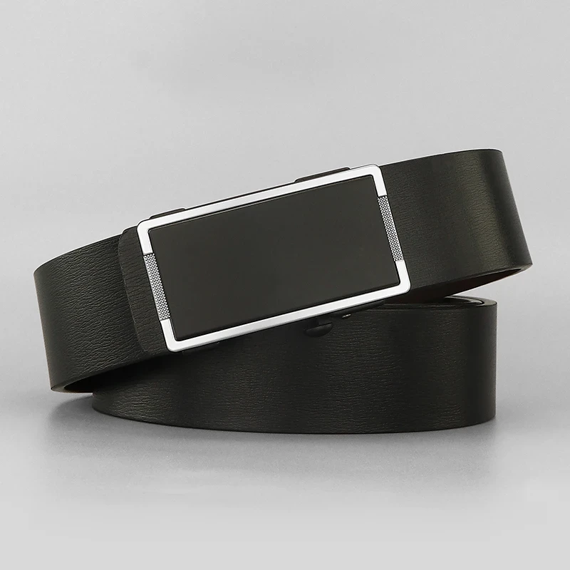 Phantom-Grip Silent Toothless Belt Silent Toothless Belt with sleek black design for comfortable wear.
