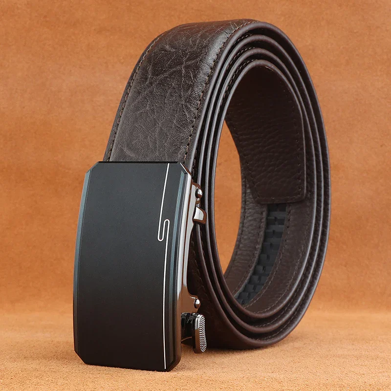 Ghost Hidden-Tail Automatic Ratchet Belt Automatic ratchet belt with hidden tail design for a sleek look.