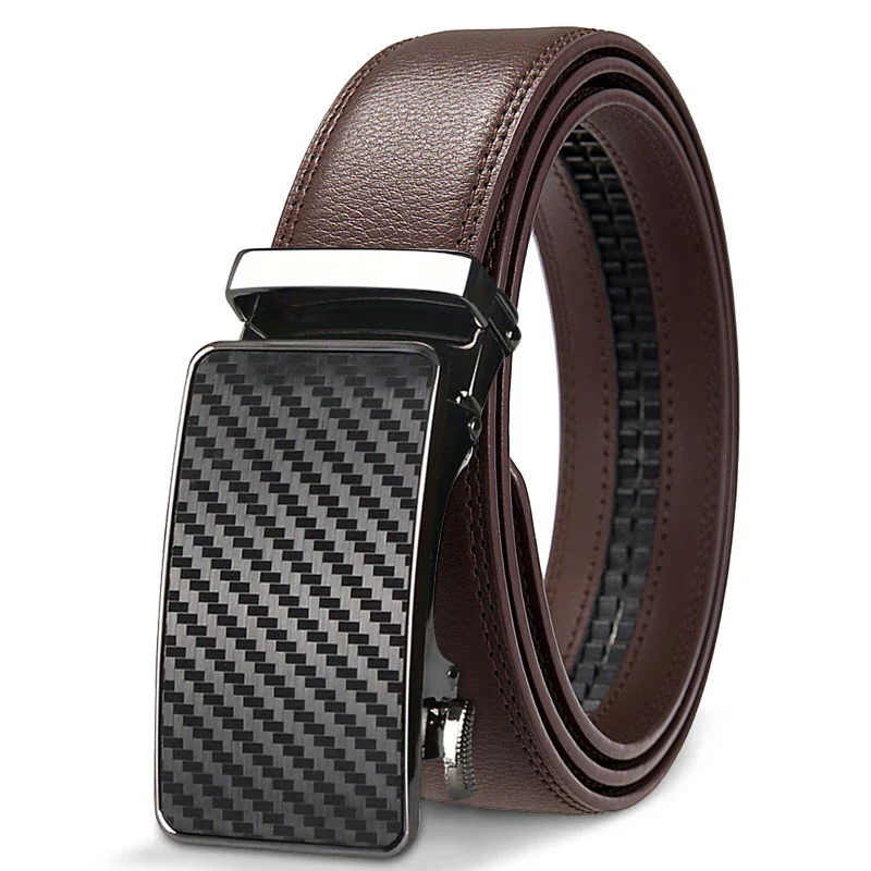 CarbonEdge Automatic Ratchet Belt Automatic ratchet belt with carbon fiber buckle for precise fit.