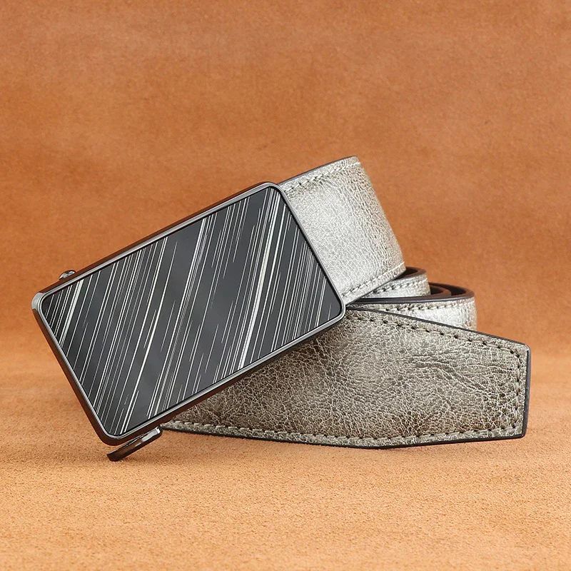 Vector-Edge Hidden-Tail Ratchet Belt – Automatic Micro-Adjust Automatic ratchet belt with sleek vector-edge design and hidden tail for a modern look. Perfect for.