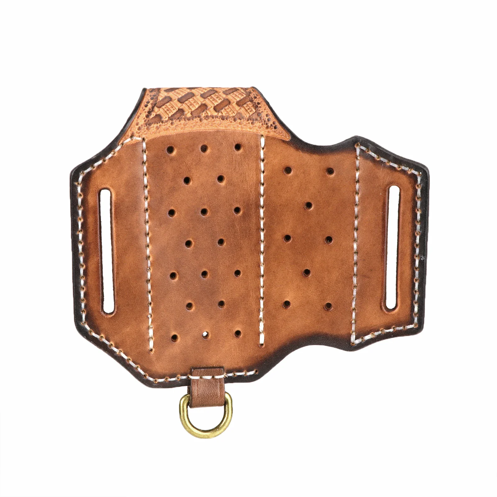 Leather EDC Belt Holster Organizer High-quality leather EDC belt holster for everyday carry and organization.