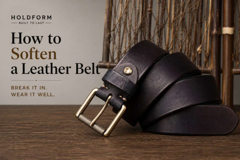 How to Soften a Leather Belt