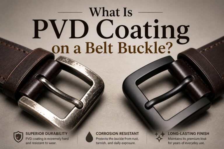 What Is PVD Coating on a Belt Buckle?