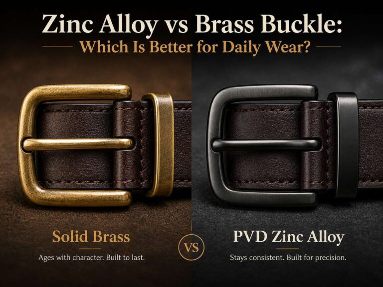 Zinc Alloy vs Brass Buckle Which Is Better for Daily Wear