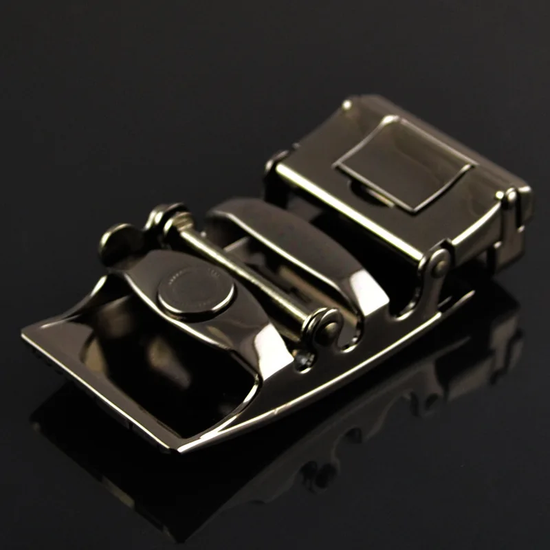 Diamond Grid Gunmetal Ratchet Buckle — 35mm Raised Centre Bar, Zinc Alloy Diamond Grid Gunmetal Ratchet Buckle — 35mm Raised Centre Bar, Zinc Alloy