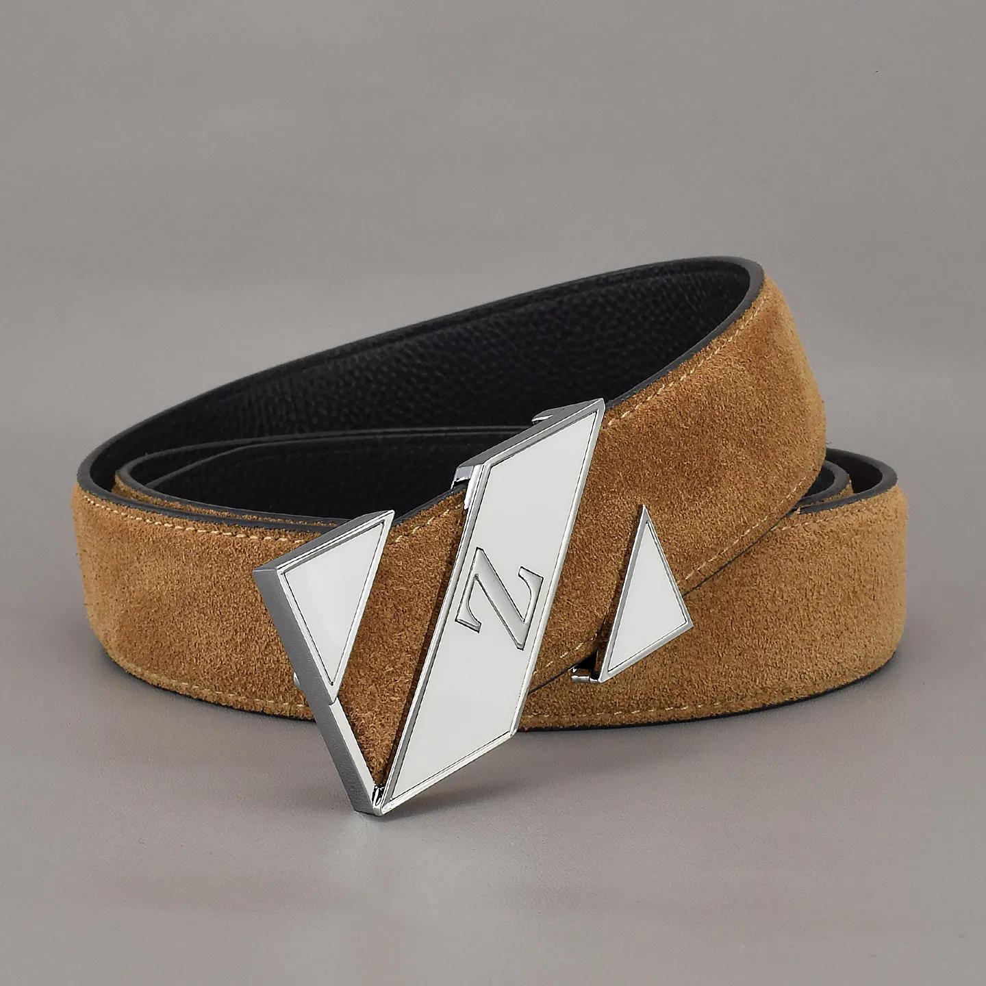 High Quality New Men’s Belt Leather Personality Exquisite Casual Pants with Business Z Buckle Belt White Fashion Designer Belts High Quality New Men's Belt Leather Personality Exquisite Casual Pants with Business Z Buckle Belt White Fashion Designer Belts